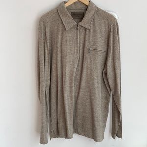 Comstock & Co. XLarge 1/4 Long Sleeve Shirt